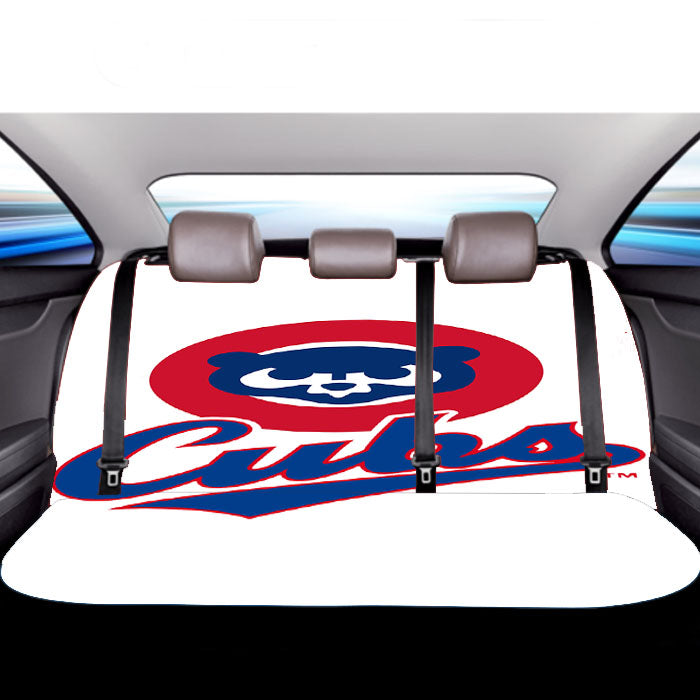 Chicago Ccubs Car Back Rear Seat Covers