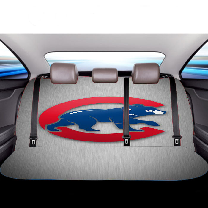 Chicago Cubs Bear M Car Back Rear Seat Covers