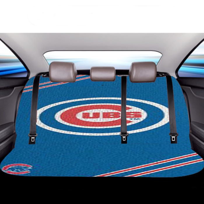 Chicago Cubs Logo 2 Car Back Rear Seat Covers