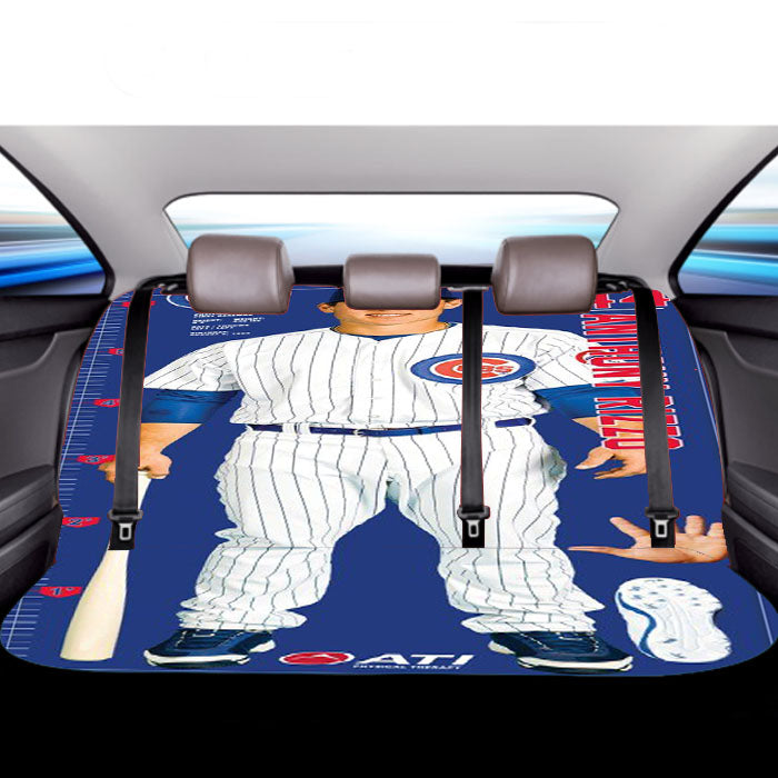 Chicago Cubs Player Car Back Rear Seat Covers