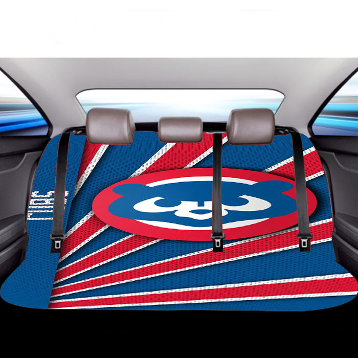 Chicago Cubs Tex Car Back Rear Seat Covers