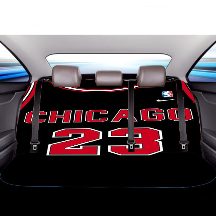 Chicago Twenty Three Jordan Shirt Style Car Back Rear Seat Covers
