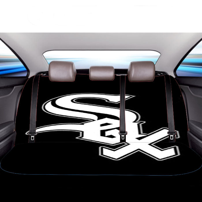 Chicago White Sox Baseball Car Back Rear Seat Covers