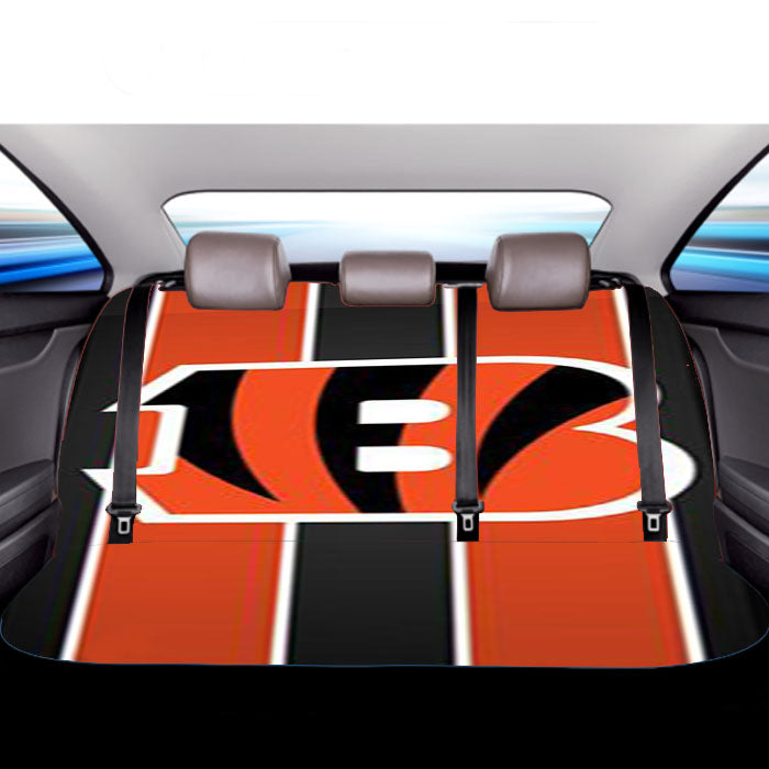 Cincinnati Bengals Stripe Car Back Rear Seat Covers