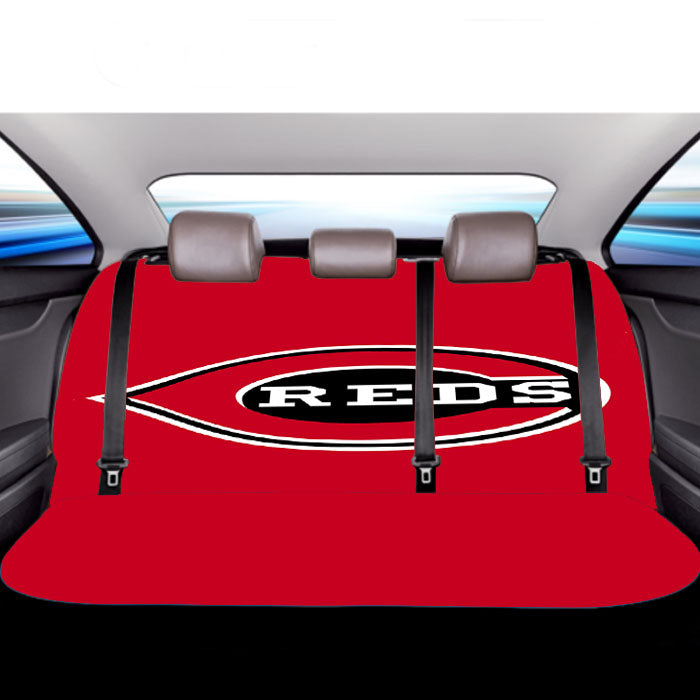 Cincinnati Red Logo 2 Car Back Rear Seat Covers