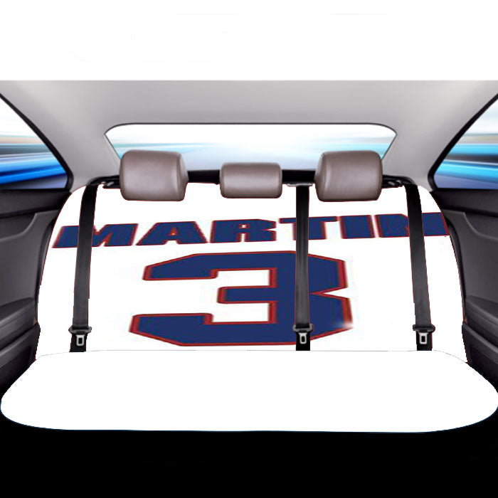 Clare Martin National Hockey Car Back Rear Seat Covers