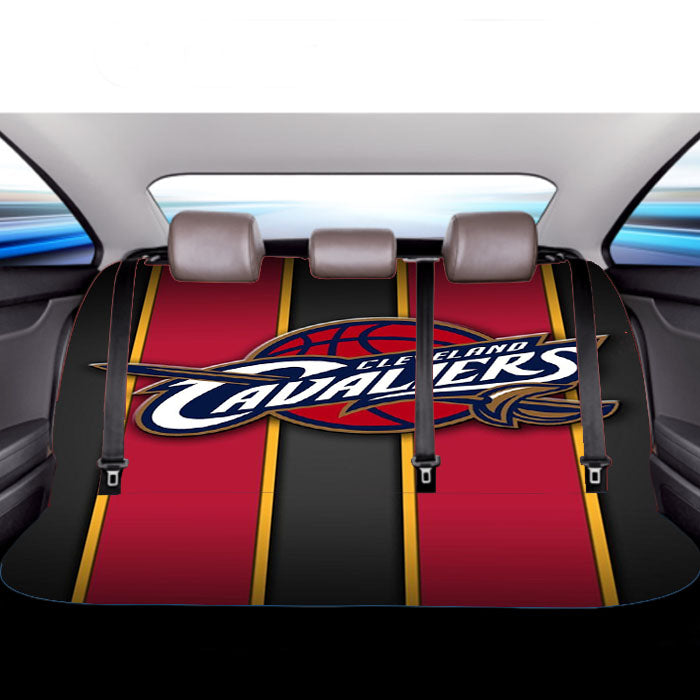 Cleveland Cavaliers Basketball Club Wallpapers Car Back Rear Seat Covers