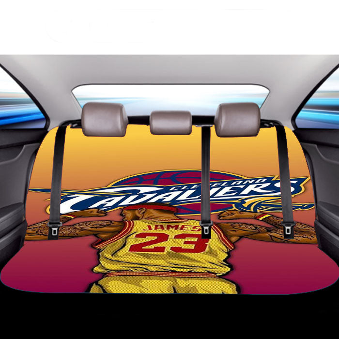 Cleveland Cavaliers James Car Back Rear Seat Covers