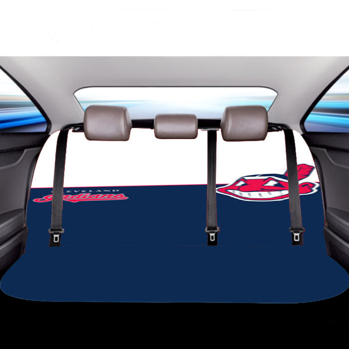 Cleveland Indians Baseball Car Back Rear Seat Covers