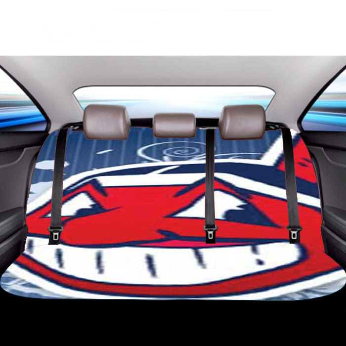 Cleveland Indians Pinstripes Car Back Rear Seat Covers