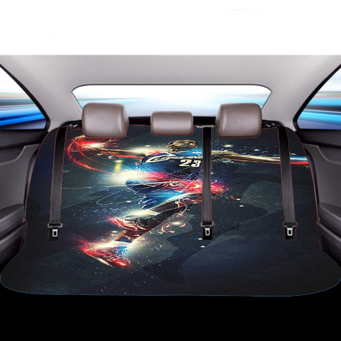 Cleverland 23 Basketball Car Back Rear Seat Covers