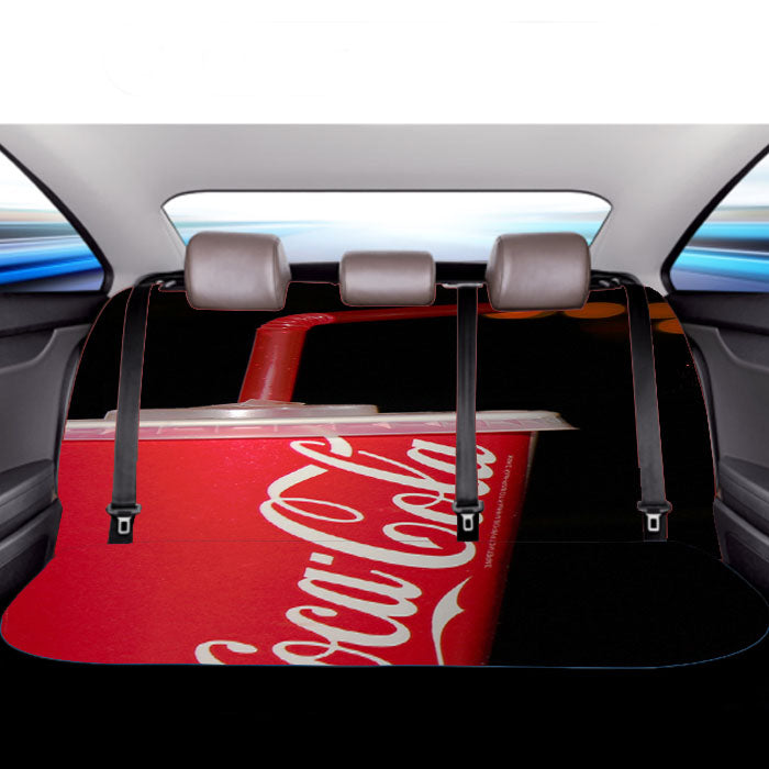 Coca Cola Hd Wallpaper Car Back Rear Seat Covers