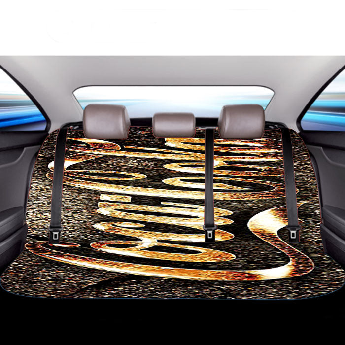 Coca Cola Vintage Stone Car Back Rear Seat Covers