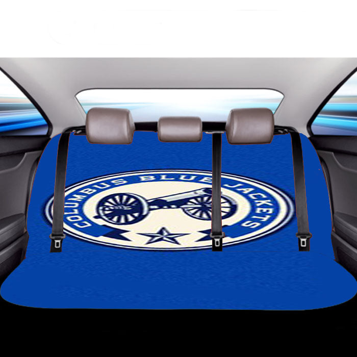 Columbus Blue Jackets Car Back Rear Seat Covers