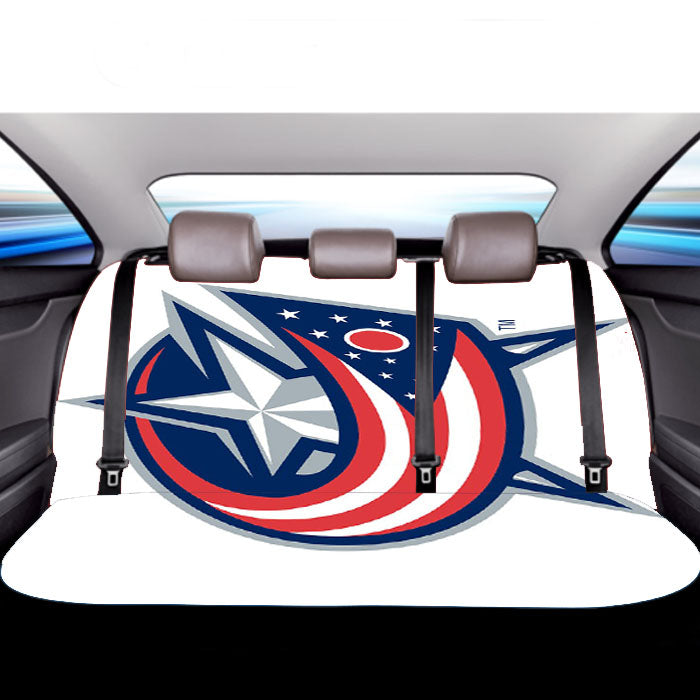 Columbus Blue Jackets Hockey1 Car Back Rear Seat Covers