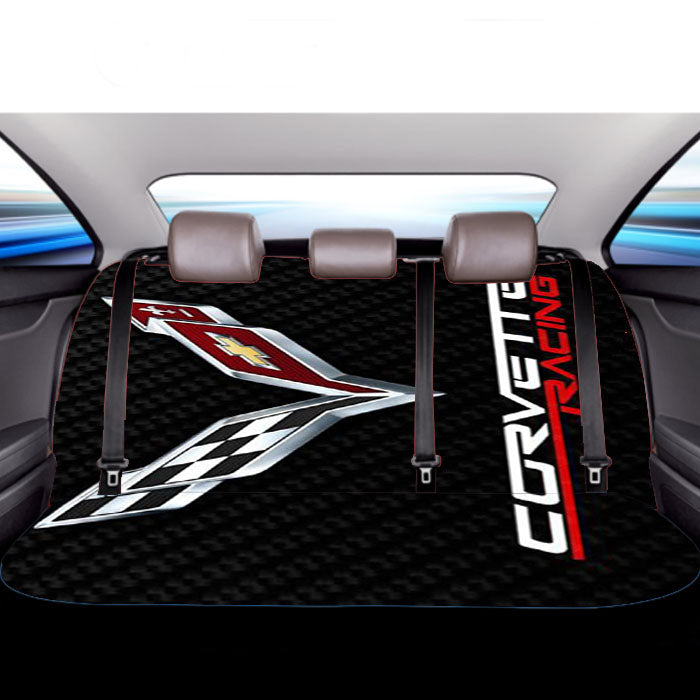 Corvette Carbon Car Back Rear Seat Covers