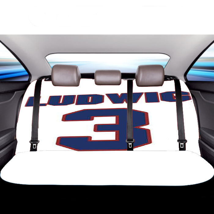 Craig Ludwig National Hockey Car Back Rear Seat Covers
