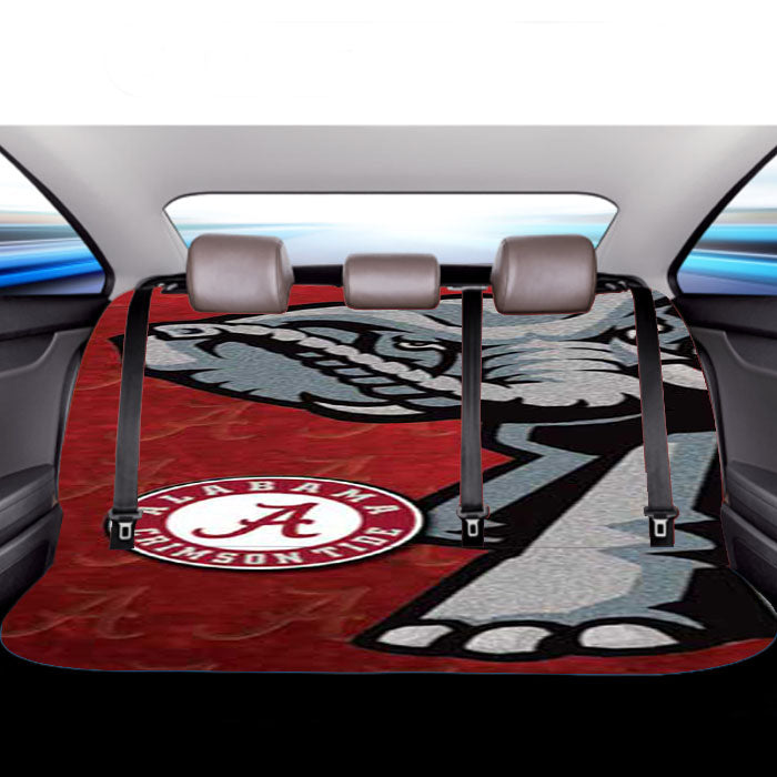Crimson Tide Rough Car Back Rear Seat Covers
