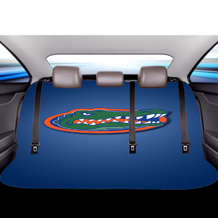 Crocodile Florida Football Car Back Rear Seat Covers