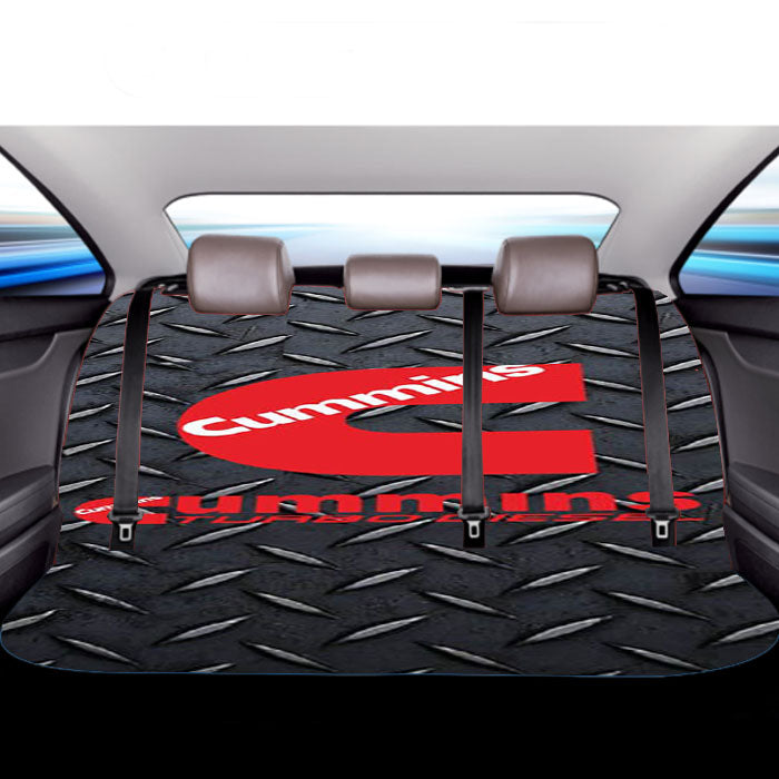 Cummins Turbo Diesel Logo Car Back Rear Seat Covers