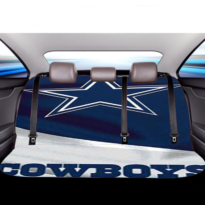 Dallas Cowboys (Cloth) Car Back Rear Seat Covers