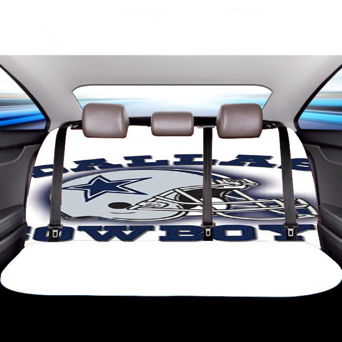 Dallas Cowboys Classic Logo Car Back Rear Seat Covers