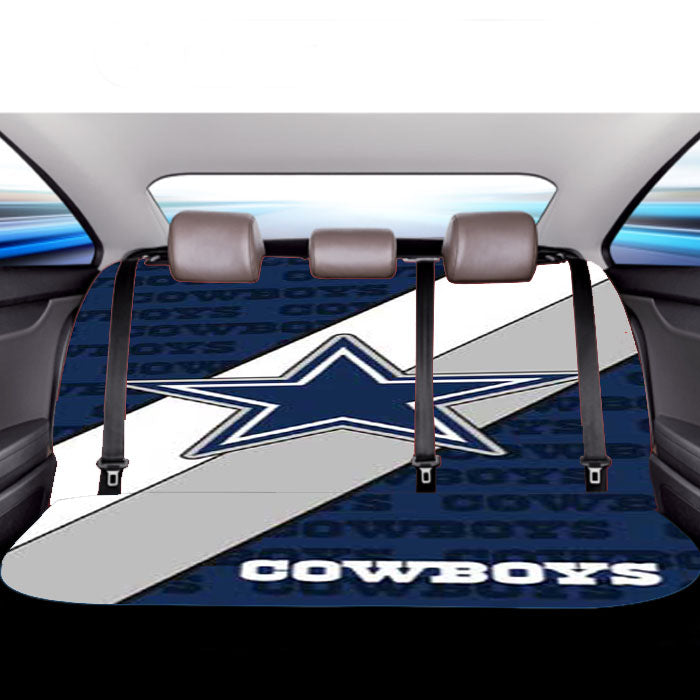 Dallas Cowboys Diagonal Car Back Rear Seat Covers
