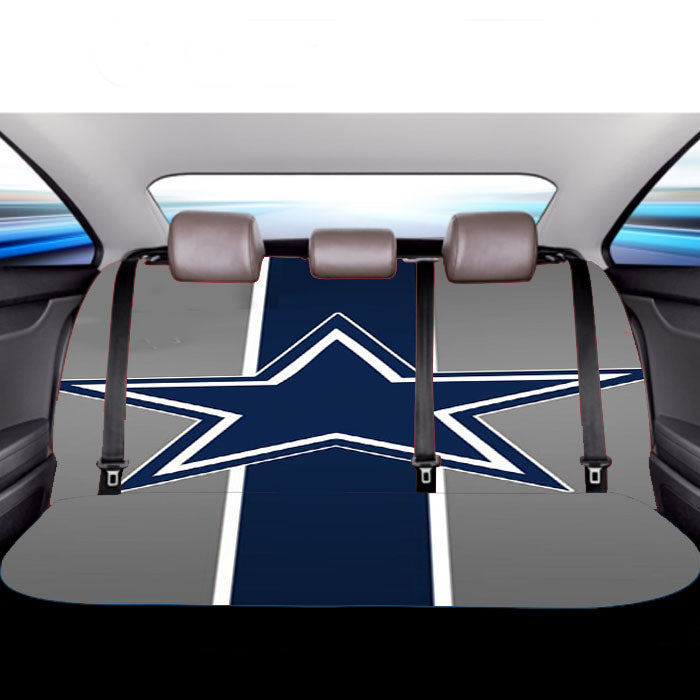 Dallas Cowboys Flag Car Back Rear Seat Covers