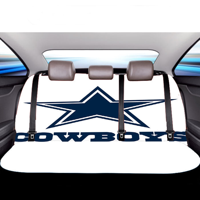 Dallas Cowboys Football Logo Car Back Rear Seat Covers