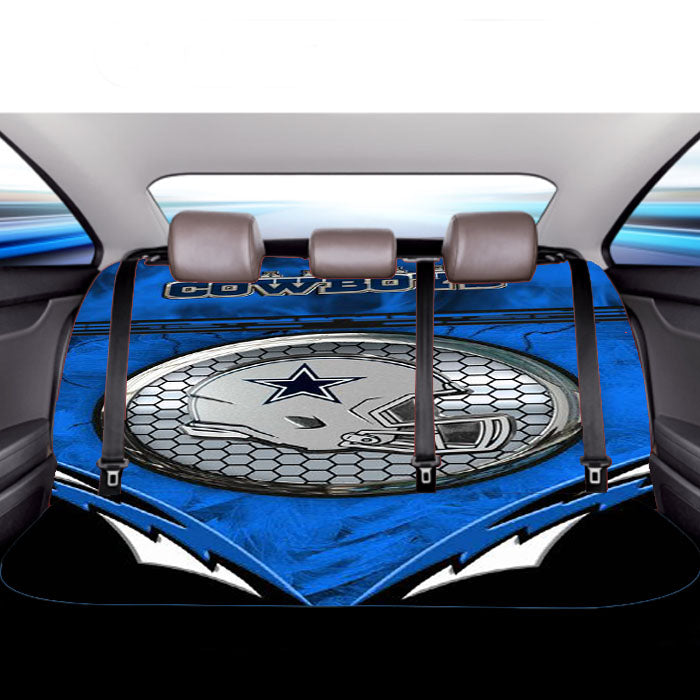 Dallas Cowboys Helmet Car Back Rear Seat Covers