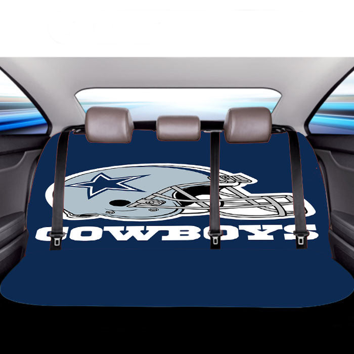 Dallas Cowboys Helmet Logo Car Back Rear Seat Covers