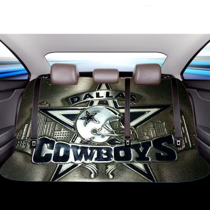 Dallas Cowboys Nfl 2 Car Back Rear Seat Covers