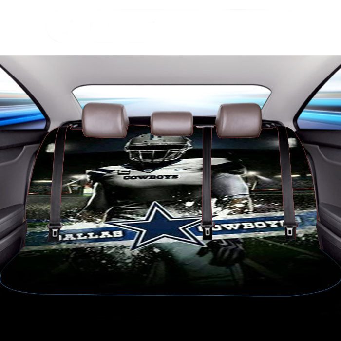Dallas Cowboys Player Car Back Rear Seat Covers