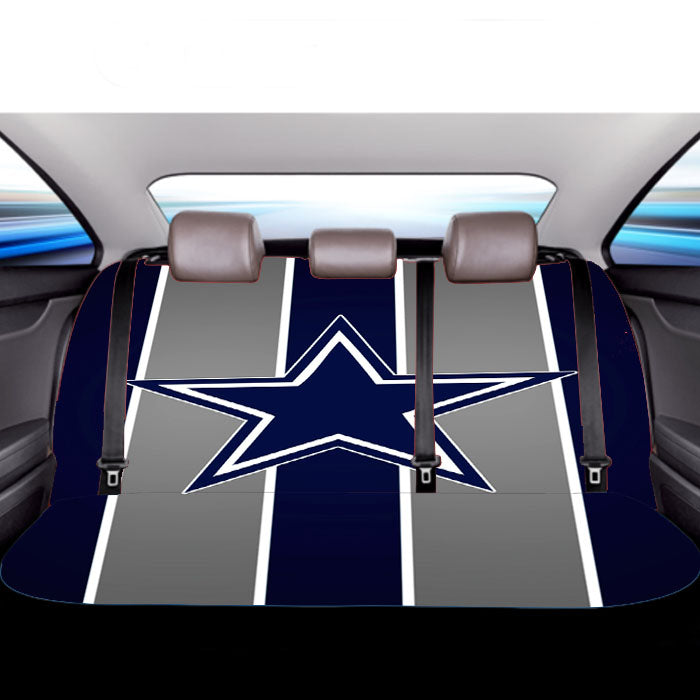 Dallas Cowboys Stars Logo Car Back Rear Seat Covers