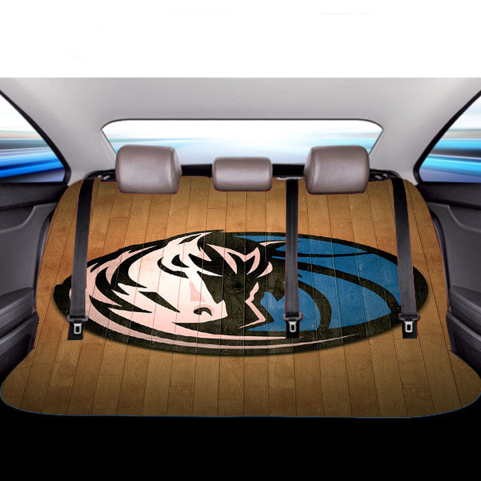 Dallas Mavericks Hardwood Car Back Rear Seat Covers