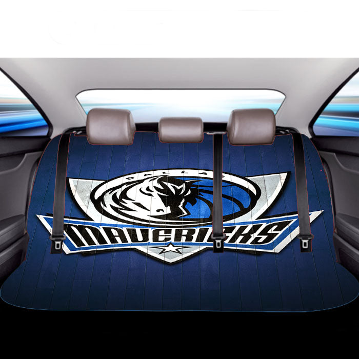 Dallas Mavericks Hardwood 2 Car Back Rear Seat Covers
