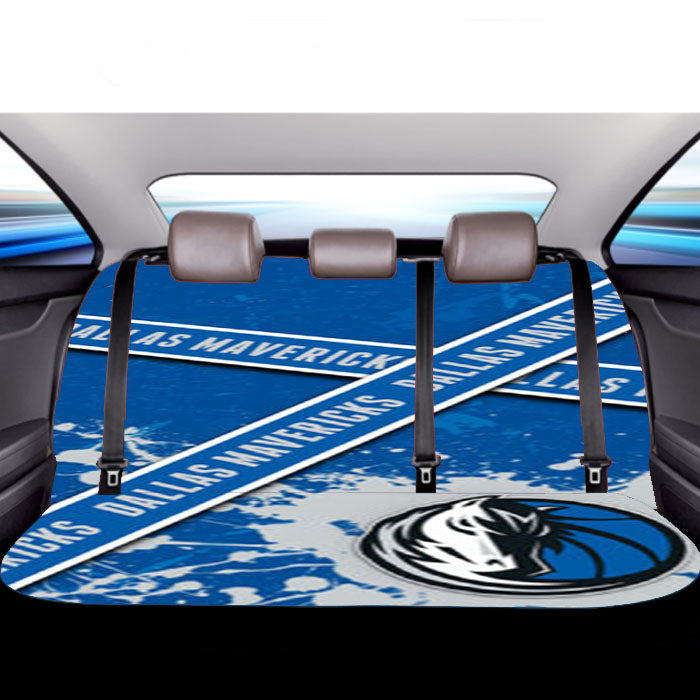 Dallas Mavericks Logo Car Back Rear Seat Covers