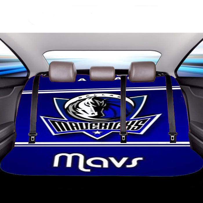 Dallas Mavericks Nba Basketball Car Back Rear Seat Covers