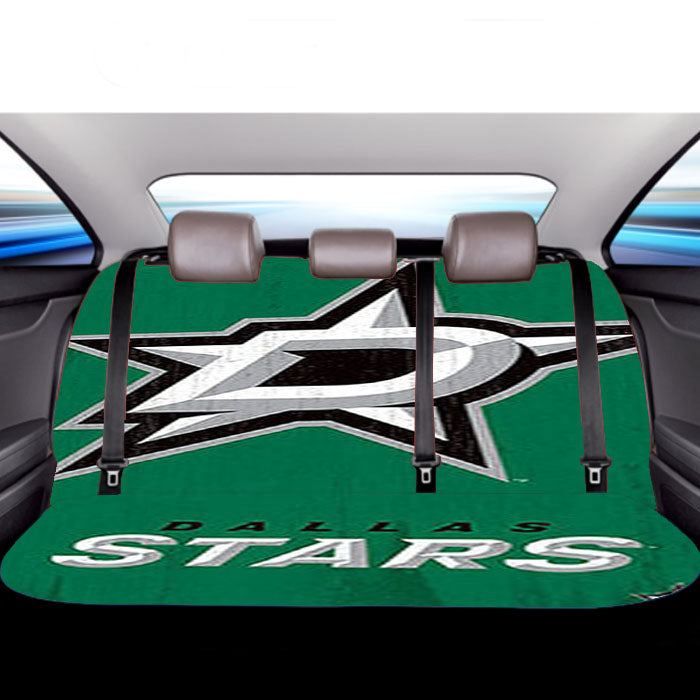 Dallas Stars Logo Car Back Rear Seat Covers
