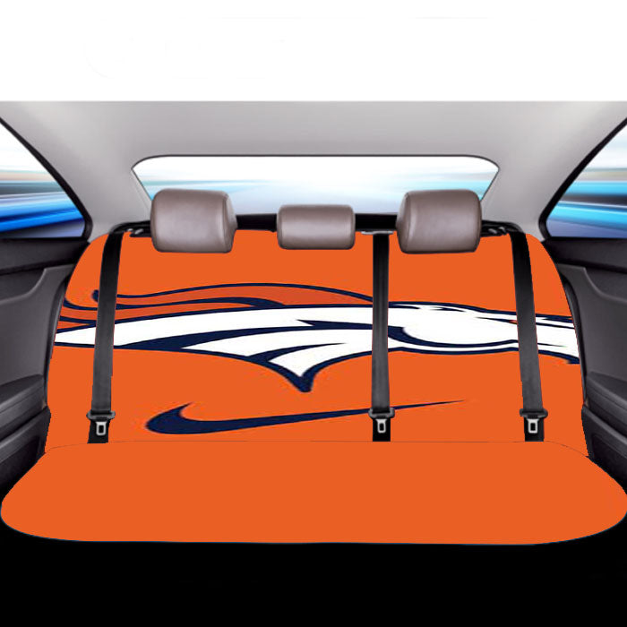 Denver Broncos Nike Logo Car Back Rear Seat Covers
