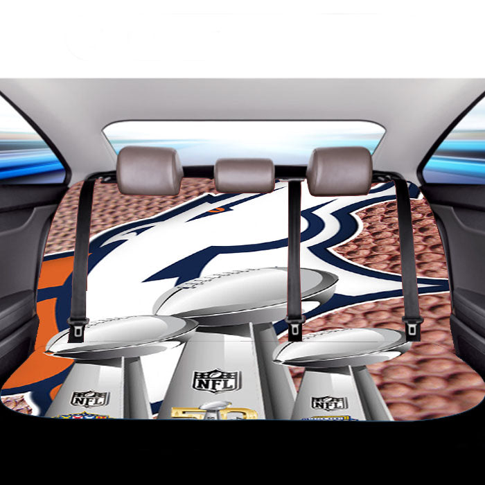 Denver Broncos Superbowl 50 Car Back Rear Seat Covers