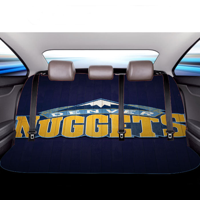 Denver Nuggets Car Back Rear Seat Covers