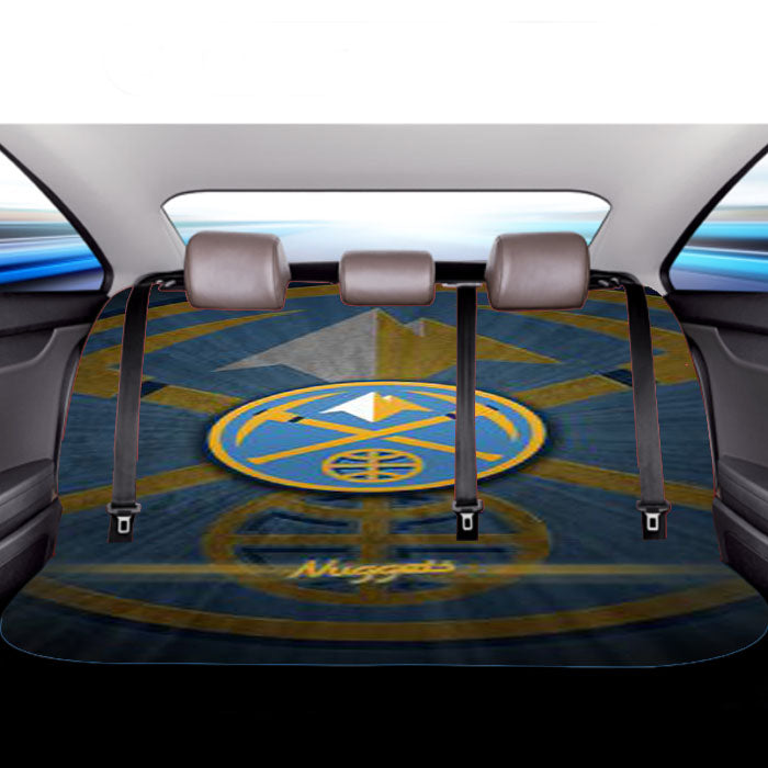 Denver Nuggets Logo Car Back Rear Seat Covers