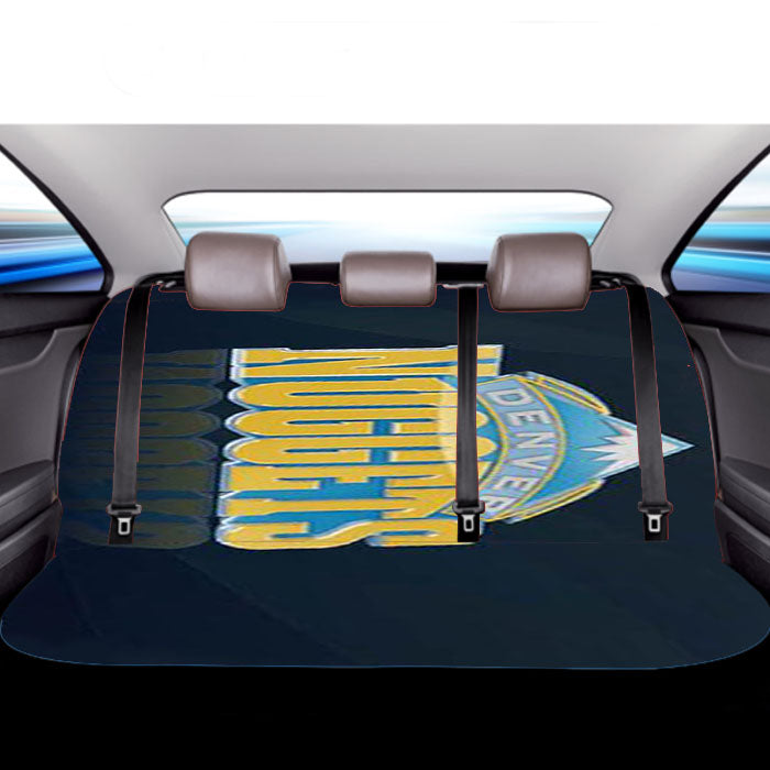 Denver Nuggets Logo Nba Car Back Rear Seat Covers