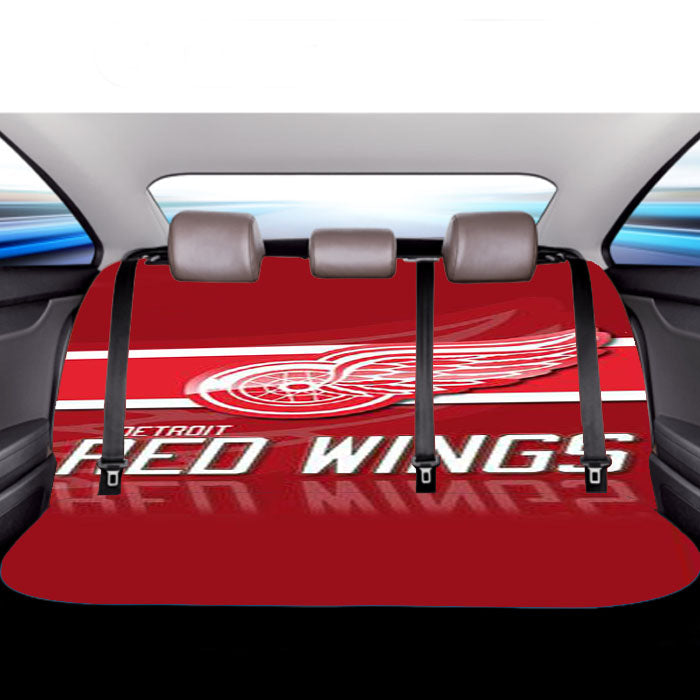 Detroit Red Wings Logo Car Back Rear Seat Covers