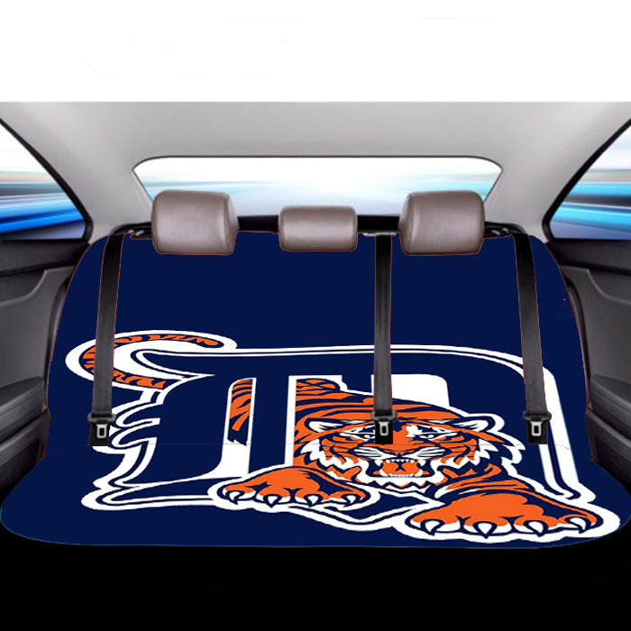 Detroit Tiger Logo 2017 Car Back Rear Seat Covers