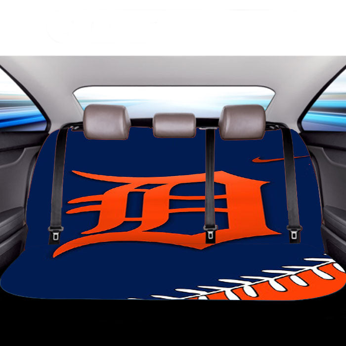 Detroit Tigers 89 Car Back Rear Seat Covers