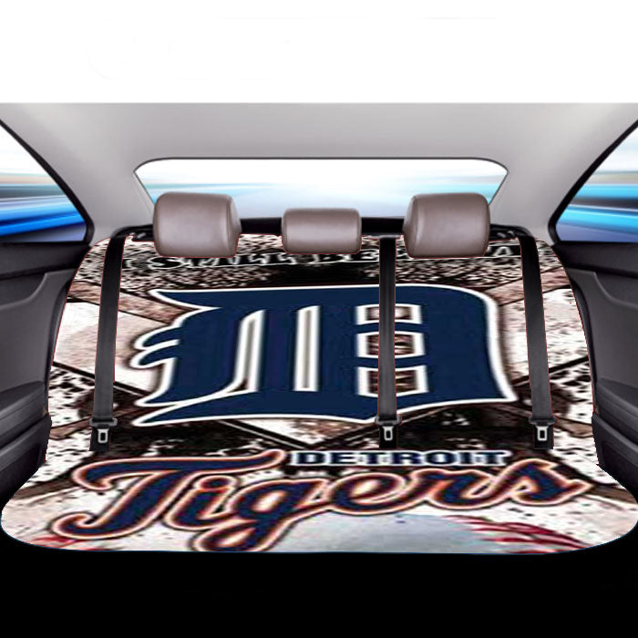 Detroit Tigers Believe Car Back Rear Seat Covers