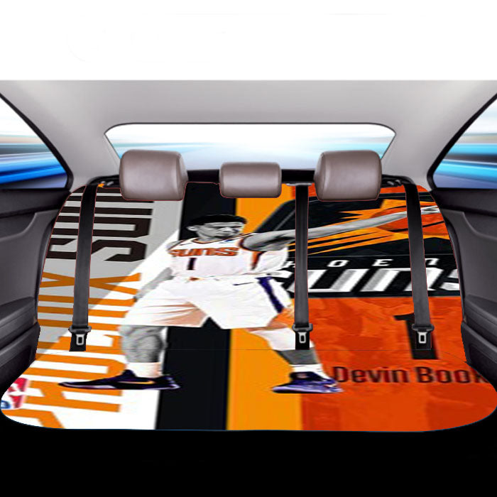 Devin Boker Phoenix Suns Car Back Rear Seat Covers