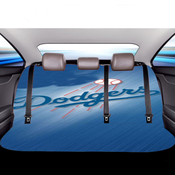 Dodgers Baseball Car Back Rear Seat Covers